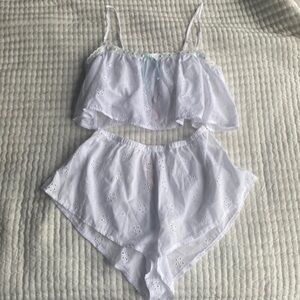 NWT coquette Lolita milkmaid babydoll lanadelray victoria secret lingerie set